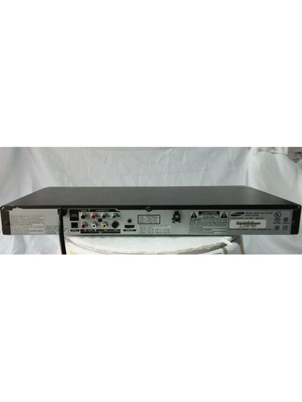 Samsung DVD-1080P7 1080p Upscaling DVD Player HDMI Black Tested Working Remote